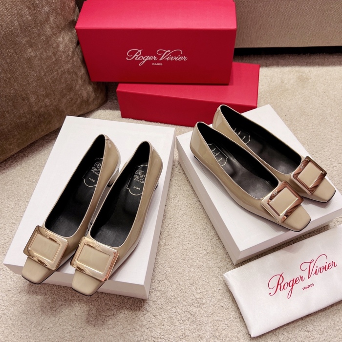 Women  R*oger V*ivier Top Sandals  4.5CM   2.5CM