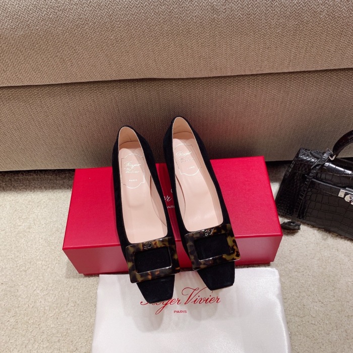 Women  R*oger V*ivier Top Sandals  4.5CM