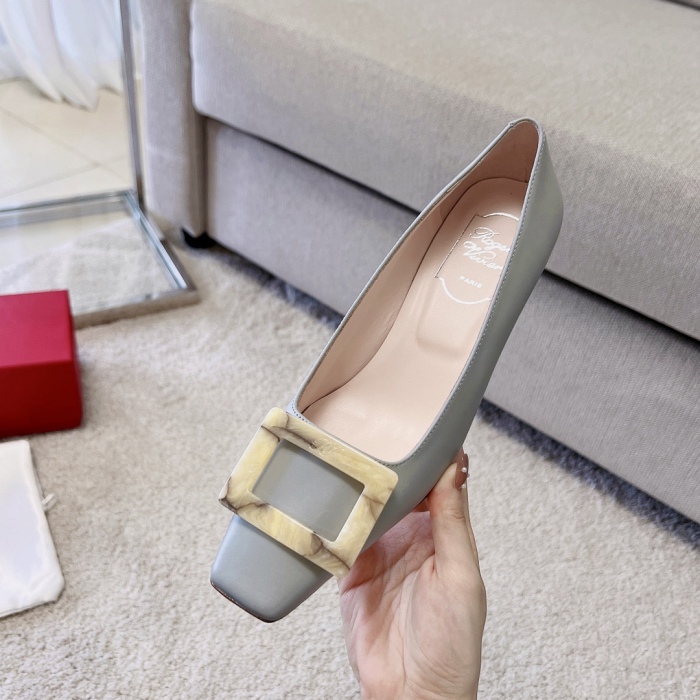 Women  R*oger V*ivier Top Sandals  4.5CM