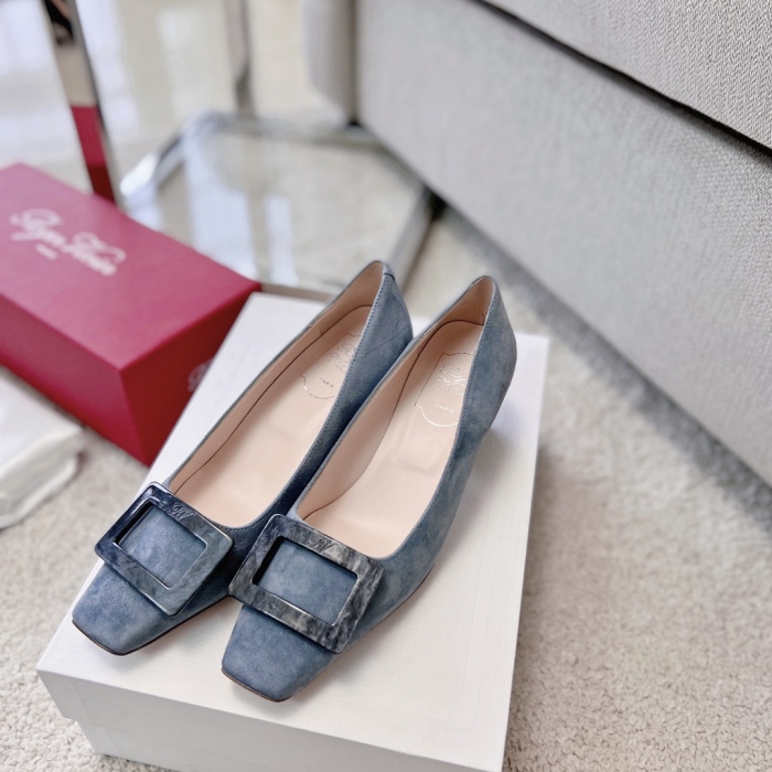 Women  R*oger V*ivier Top Sandals  4.5CM