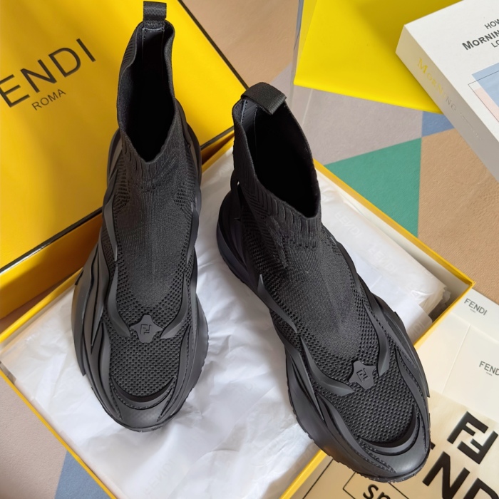Men Women  F*endi Top Sneaker 4.5CM