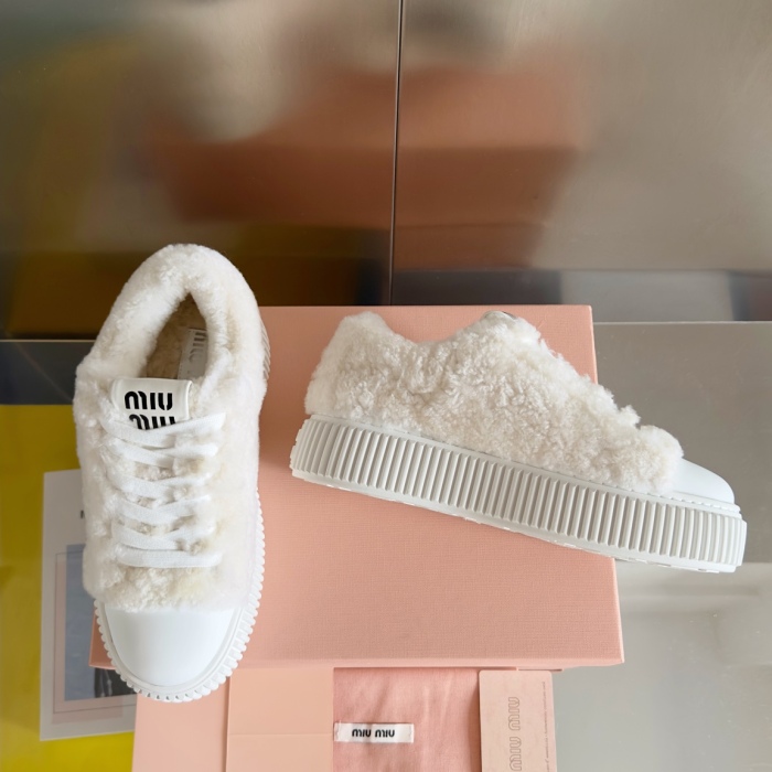 Women M*iu M*iul Top Sneaker  4.5CM