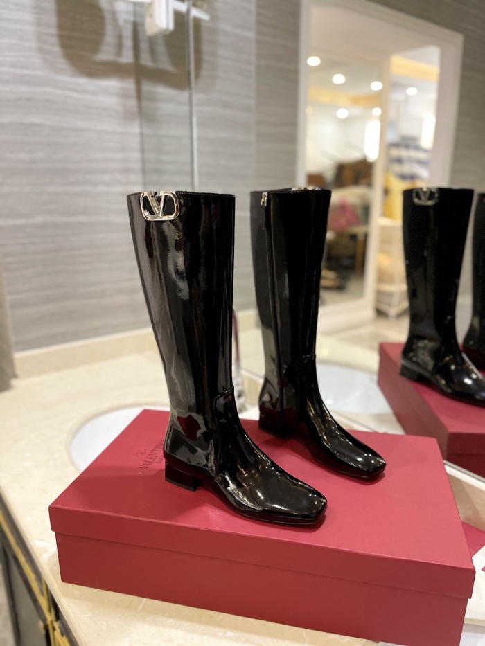 Women V*alentino Top Quality Boots 3CM