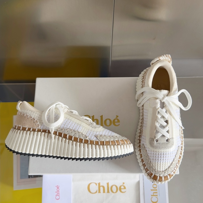 Women C*hloe Top Sneaker 4CM