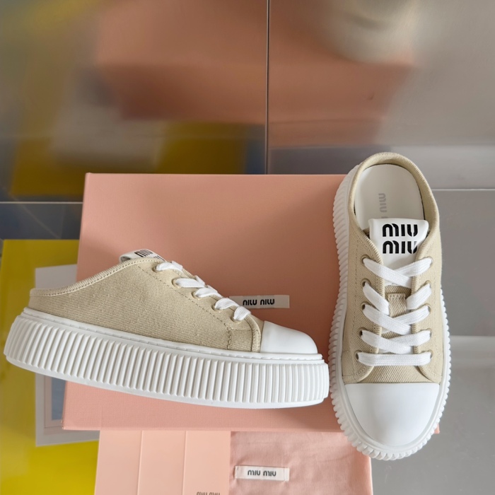 Women M*iu M*iul Top Sneaker  4.5CM