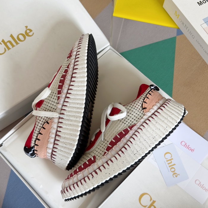 Women C*hloe Top Sneaker 4CM