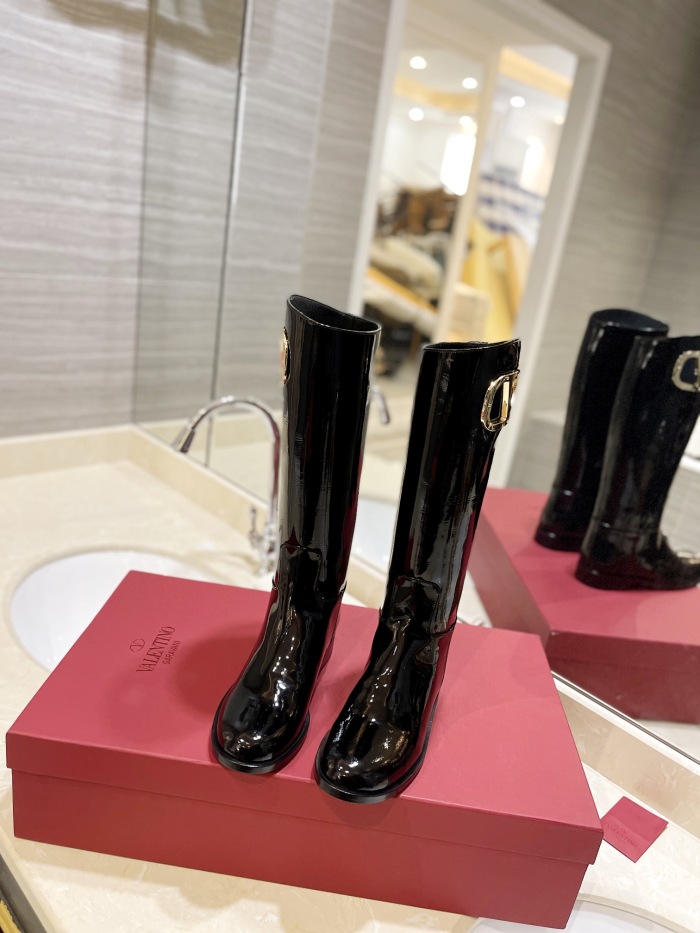 Women V*alentino Top Quality Boots 2CM