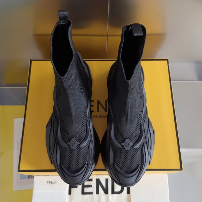 Men Women  F*endi Top Sneaker 4.5CM