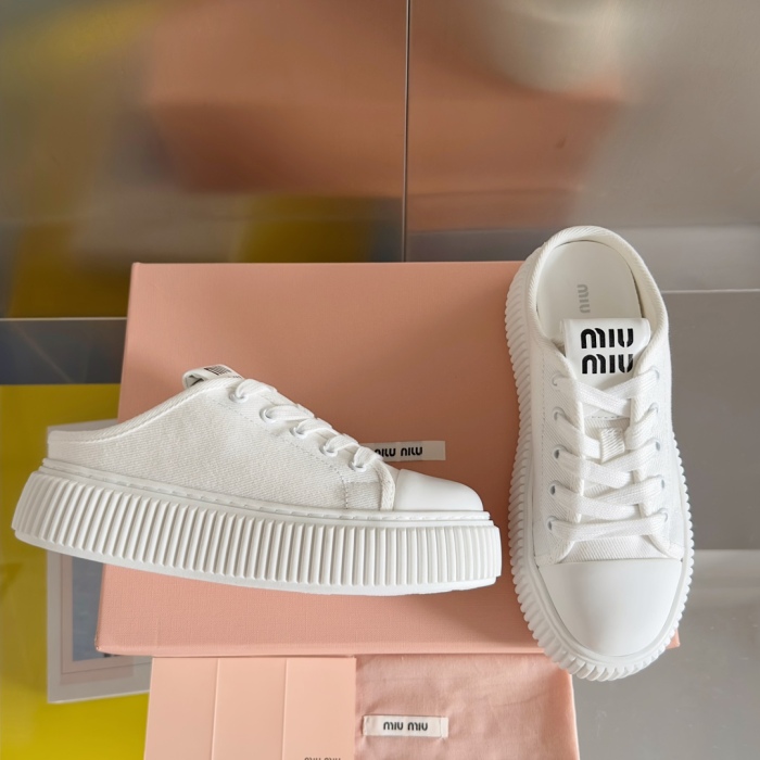 Women M*iu M*iul Top Sneaker  4.5CM