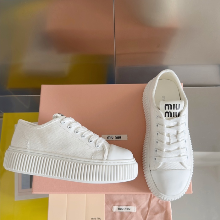 Women M*iu M*iul Top Sneaker  4.5CM