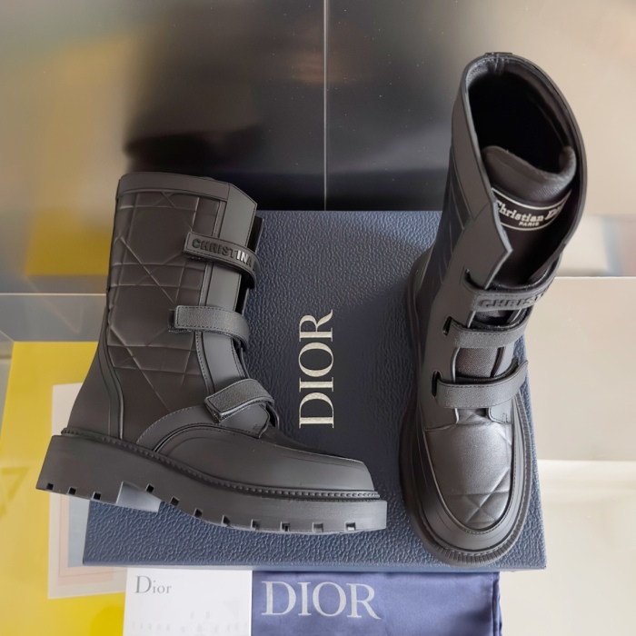 Women D*ior Top Boots  4.5CM