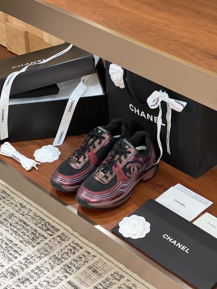 Women C*hanel Top Sneaker  3.5CM