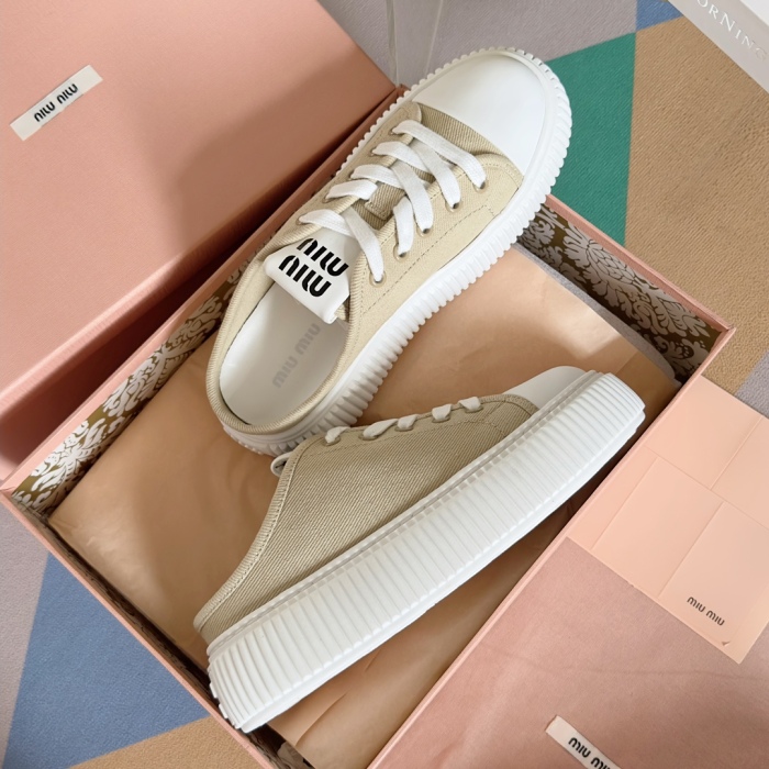 Women M*iu M*iul Top Sneaker  4.5CM