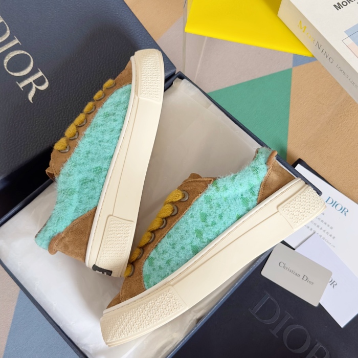 Men Women D*ior Top Quality Sneakers 4CM