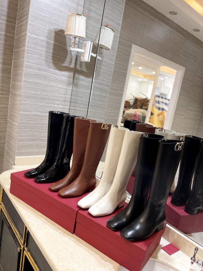 Women V*alentino Top Quality Boots 3CM