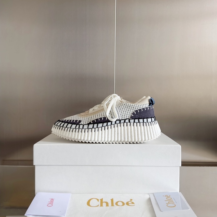 Women C*hloe Top Sneaker 4CM