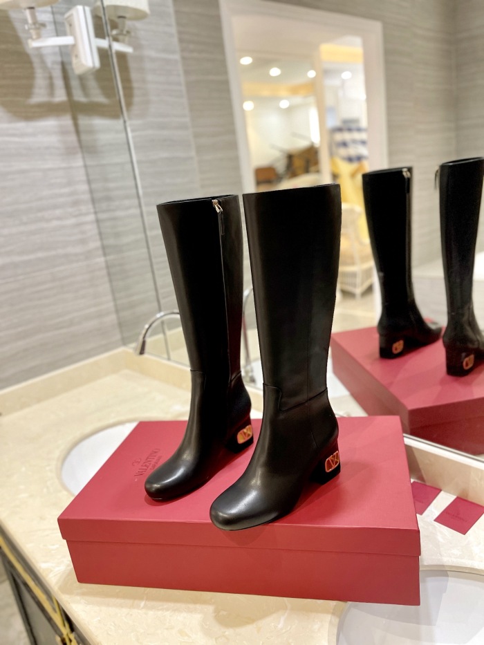 Women V*alentino Top Quality Boots 6CM