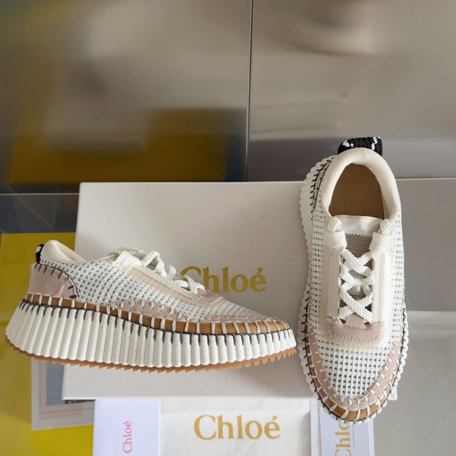 Women C*hloe Top Sneaker 4CM