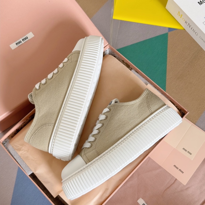 Women M*iu M*iul Top Sneaker  4.5CM