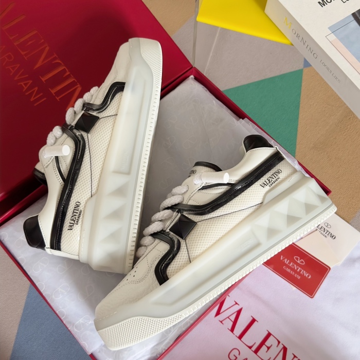 Men Women  𝑉*𝐴𝐿𝐸𝑁𝑇𝐼𝑁𝑂 Top Sneakers  6CM