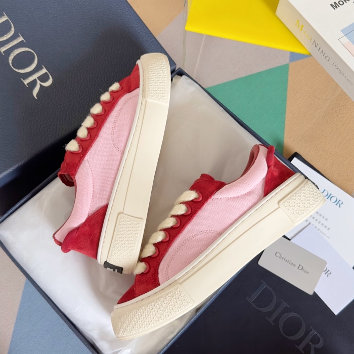 Men Women D*ior Top Quality Sneakers 4CM