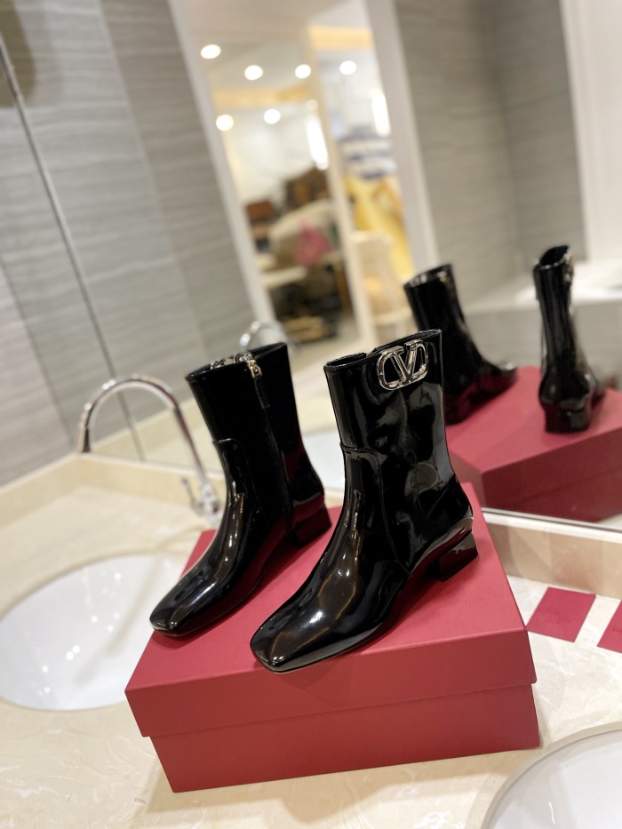 Women V*alentino Top Quality Boots 3CM