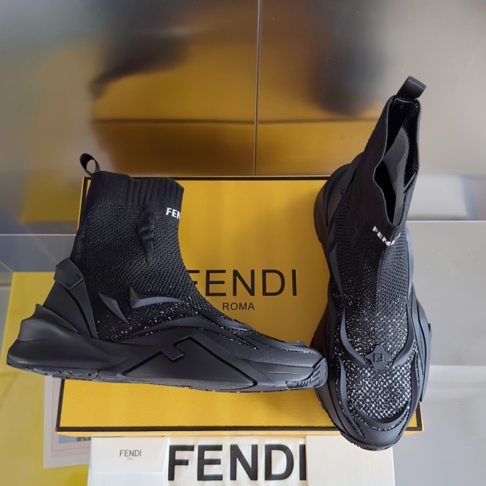 Men Women  F*endi Top Sneaker 4.5CM