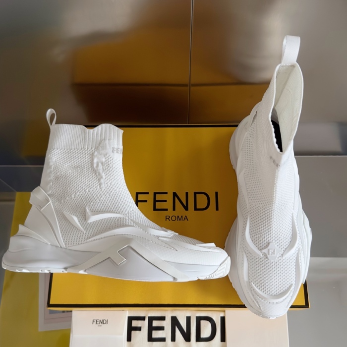 Men Women  F*endi Top Sneaker 4.5CM