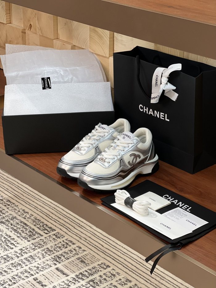 Women C*hanel Top Sneaker 3.5CM