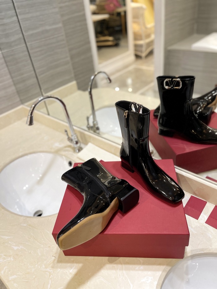 Women V*alentino Top Quality Boots 3CM