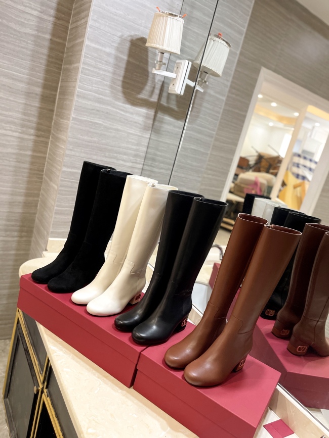 Women V*alentino Top Quality Boots 6CM