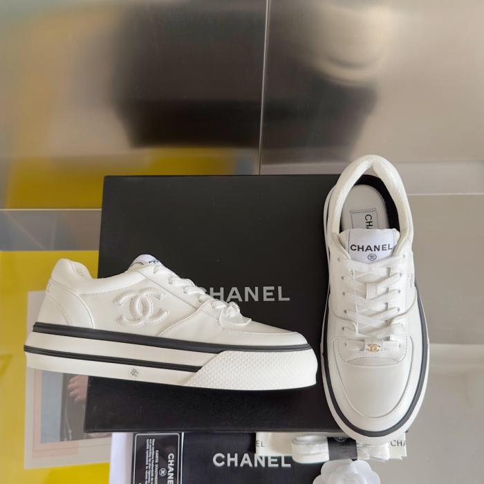 Women C*hanel Top Sneaker  4CM