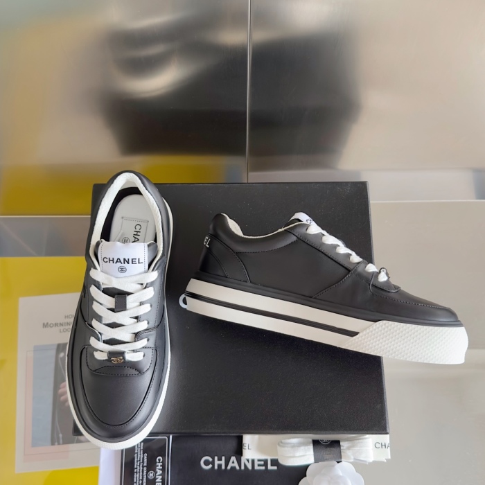 Women C*hanel Top Sneaker  4CM
