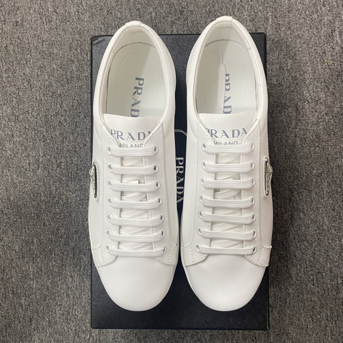 Men Women P*rada Top Sneakers