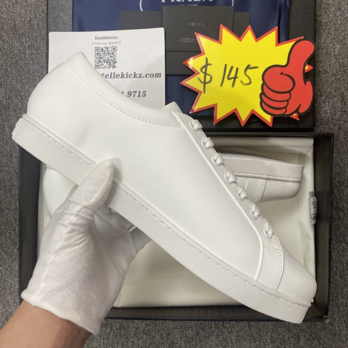 Men Women P*rada Top Sneakers