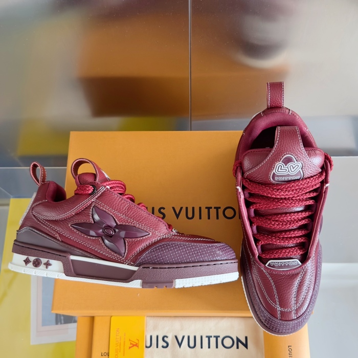 Men  L*ouis V*uitton Top Sneakers