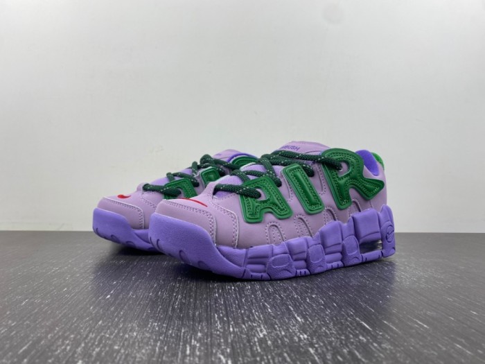 A*MBUSH x N*ike Air More Uptempo Low  Lilac  FB1299-500