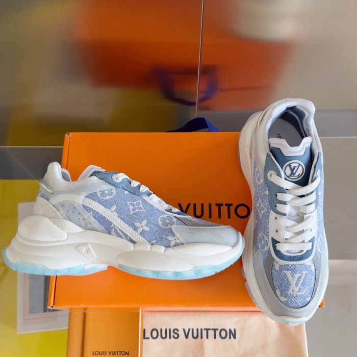 Women  L*ouis V*uitton Top Quality Sneakers  5.5CM