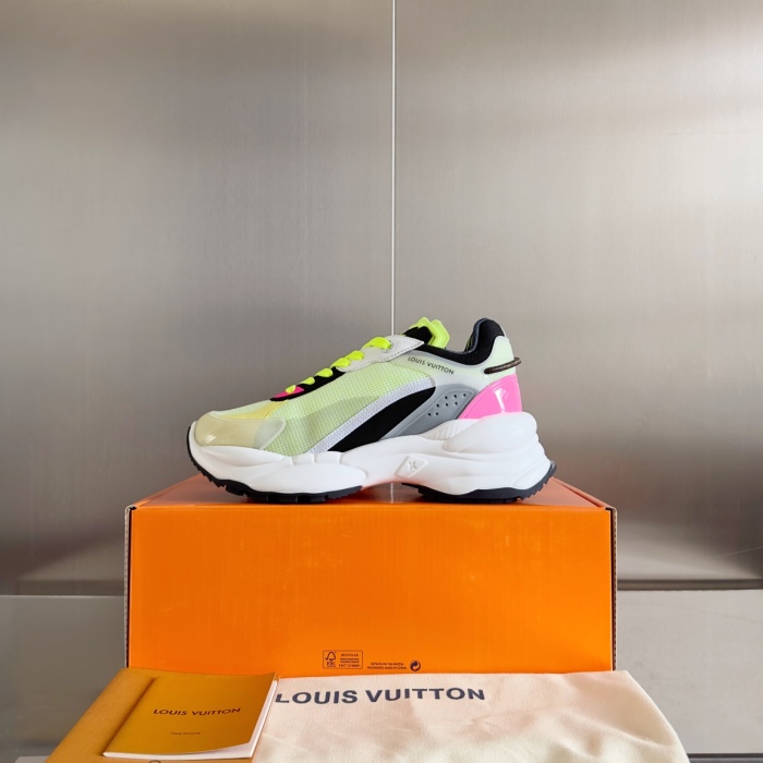 Women  L*ouis V*uitton Top Quality Sneakers  5.5CM