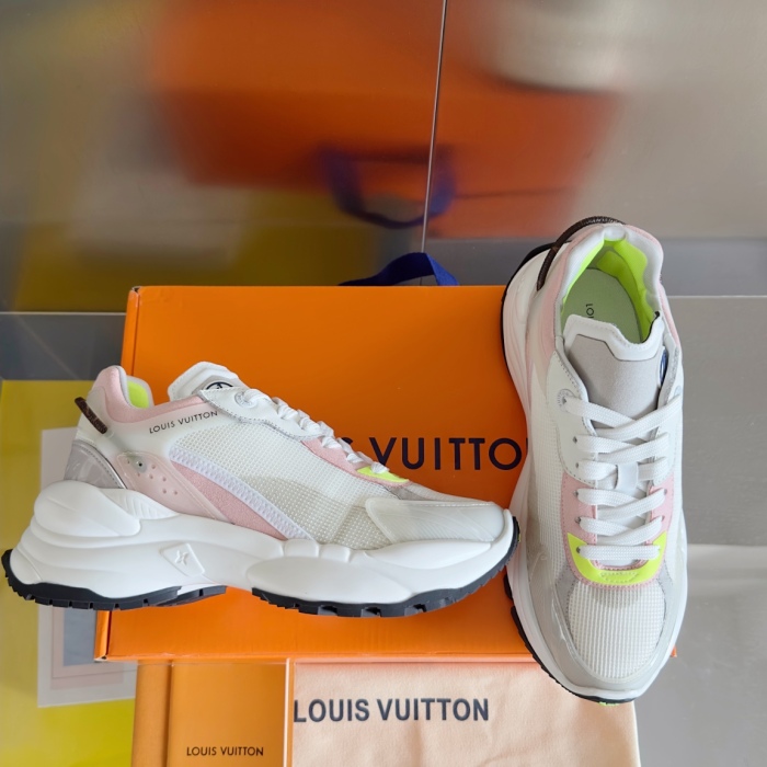 Women  L*ouis V*uitton Top Quality Sneakers  5.5CM