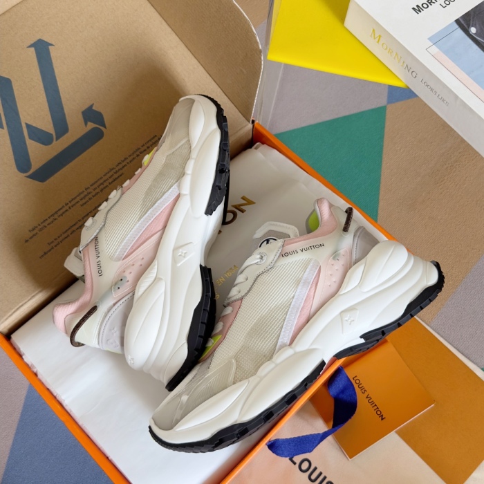 Women  L*ouis V*uitton Top Quality Sneakers  5.5CM