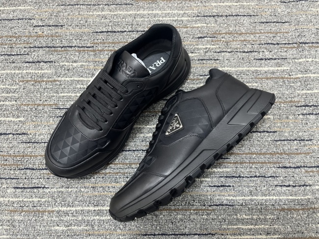 Men P*rada Top Sneakers