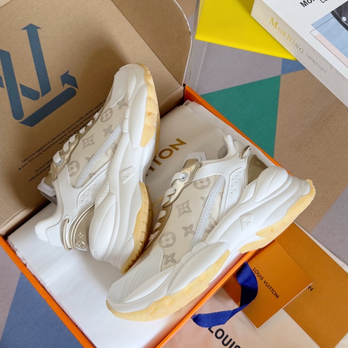 Women  L*ouis V*uitton Top Quality Sneakers  5.5CM