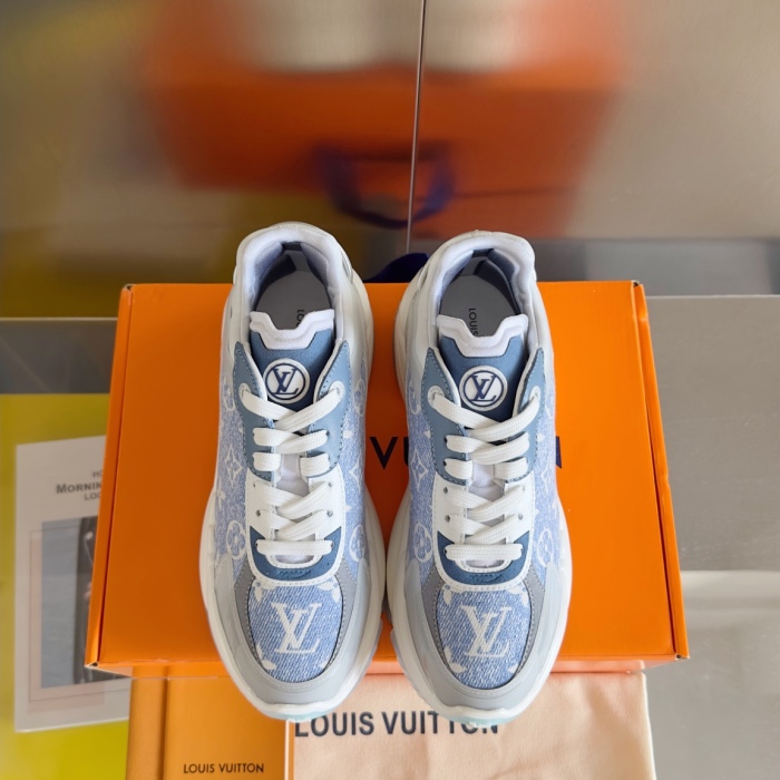 Women  L*ouis V*uitton Top Quality Sneakers  5.5CM