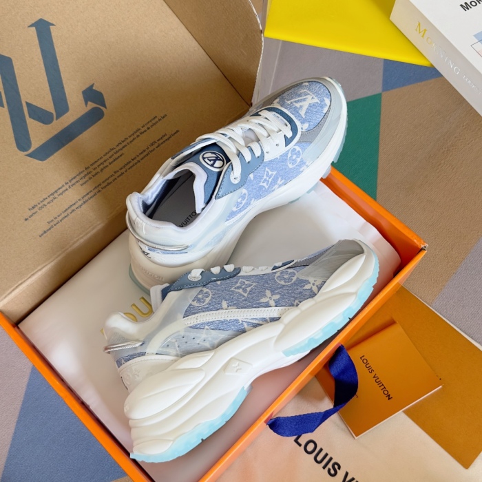 Women  L*ouis V*uitton Top Quality Sneakers  5.5CM