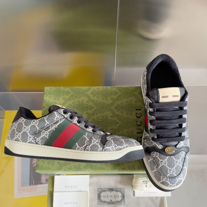 Men G*ucci Top Sneaker  2.5CM