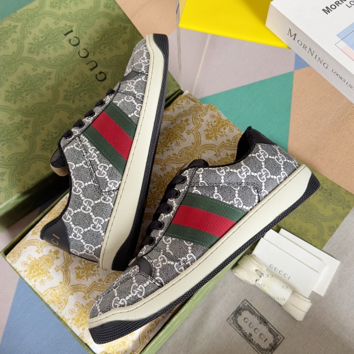 Men G*ucci Top Sneaker  2.5CM