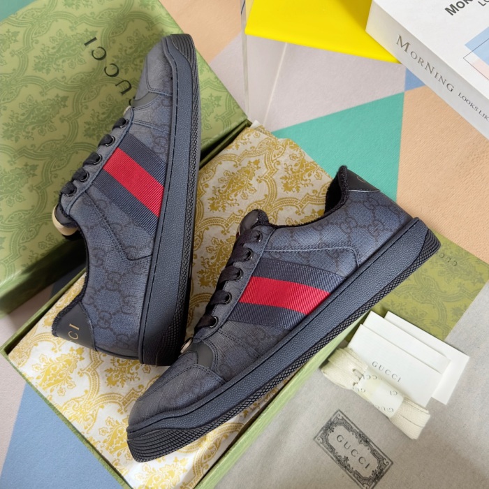 Men G*ucci Top Sneaker  2.5CM