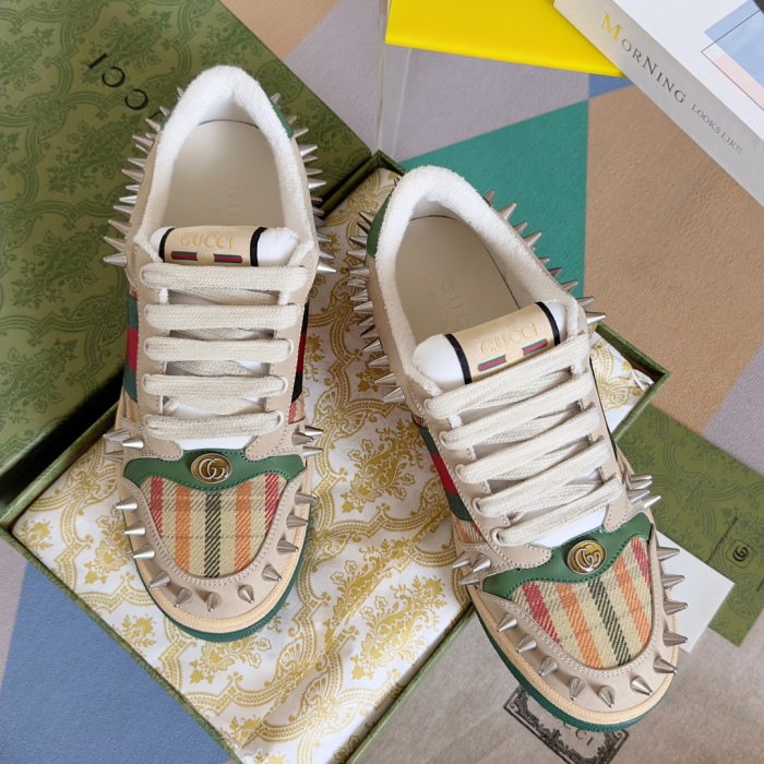 Men Women G*ucci Top Sneaker  2.5CM