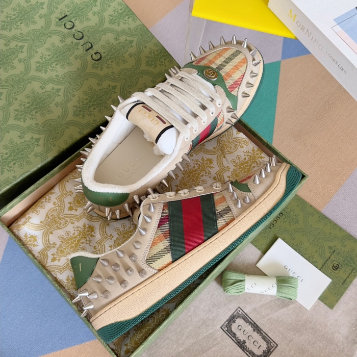 Men Women G*ucci Top Sneaker  2.5CM